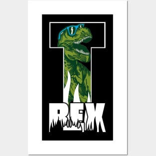 T-Rex funny Posters and Art